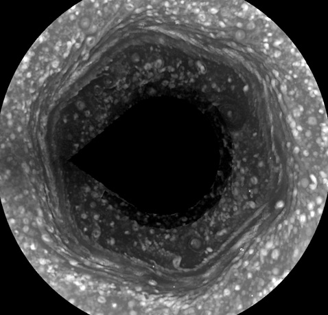 Такой же , но на южном полюсе Юпитера.
