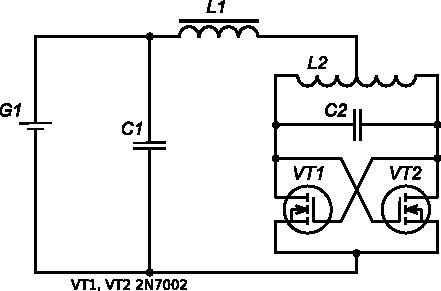 Рисунок 1 (Схема инвертора)