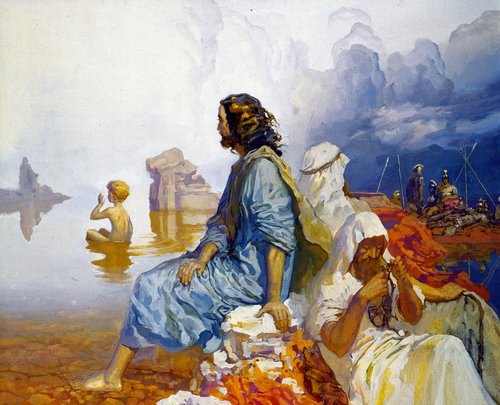 Христосъ, размышляющий о пси-энергетике