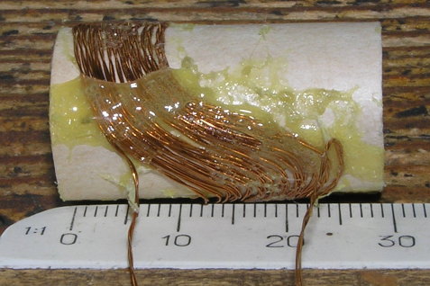 Рисунок 6 (Обмотка катушки  L2, вид 3)