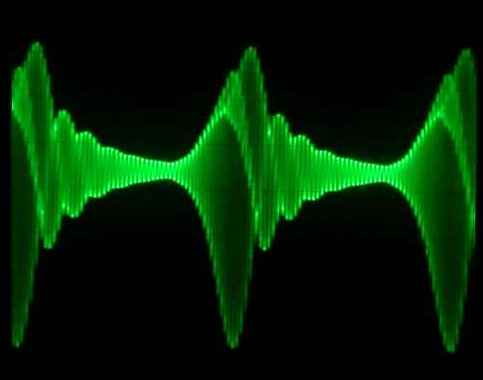 Затухающее колебание закручиванием ЭМИ