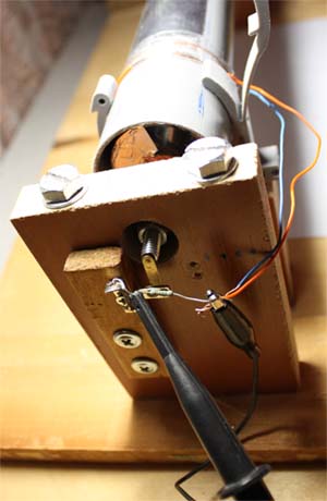 Подключение осцилографа