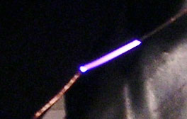 Правый конец - "горячий"