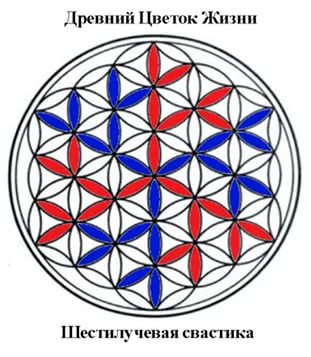 6-лучевая свастика