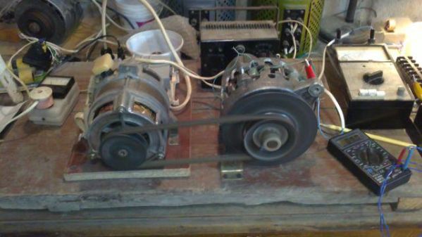 Мой опыт нагружения автомобильного генератора